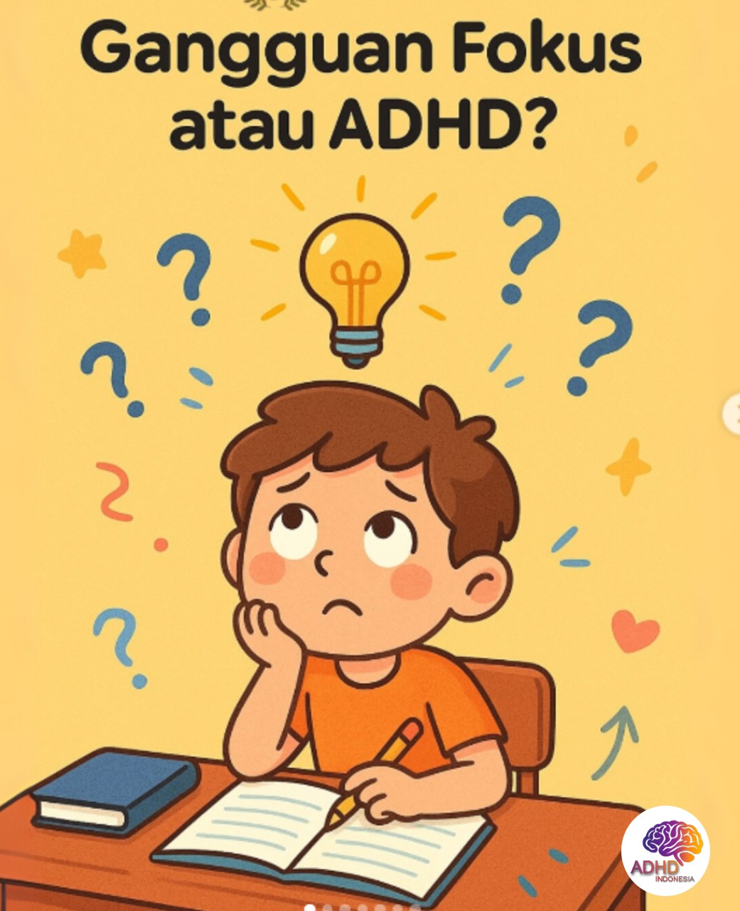 ADHD dan Kesulitan Fokus Anak: Edukasi untuk Keluarga di Kabupaten Pringsewu