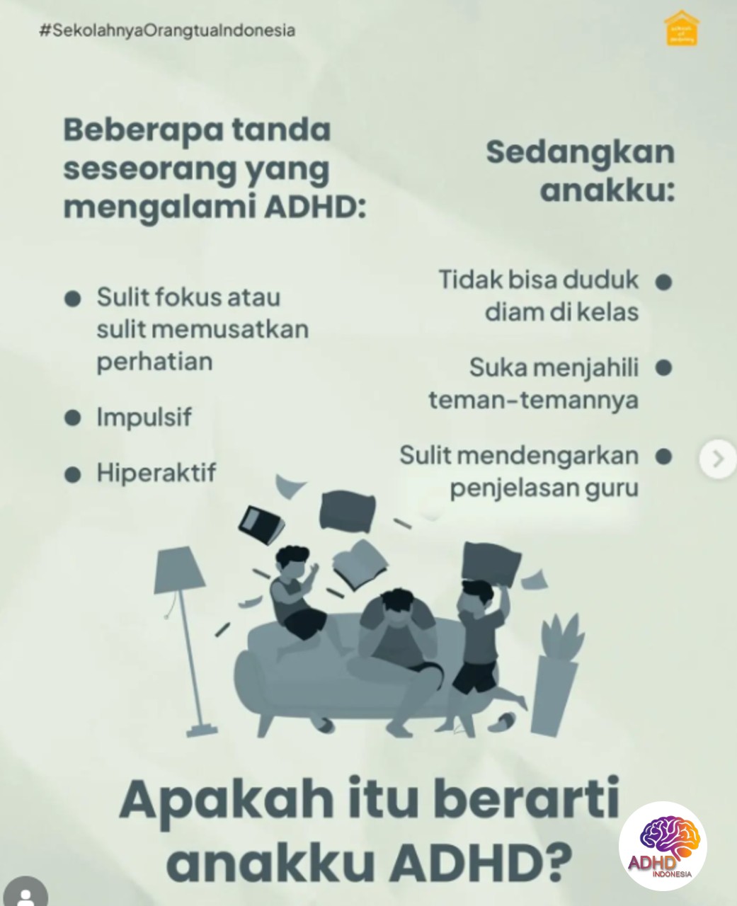 Ciri dan Gejala ADHD pada Anak Usia Dini di Kabupaten Pringsewu