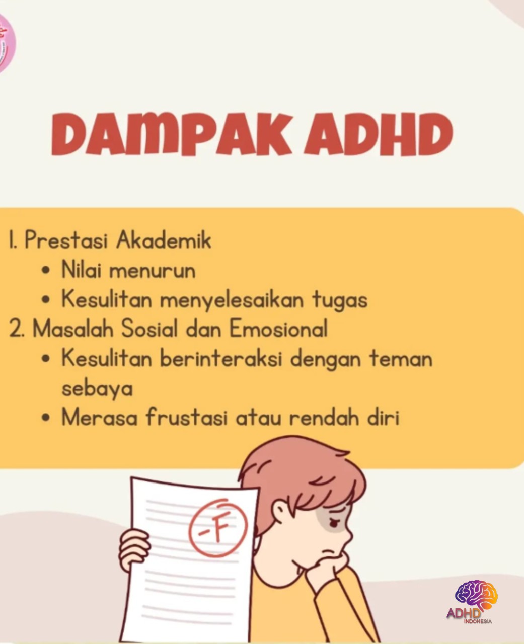 Dampak ADHD terhadap Proses Belajar Anak di Kabupaten Pringsewu